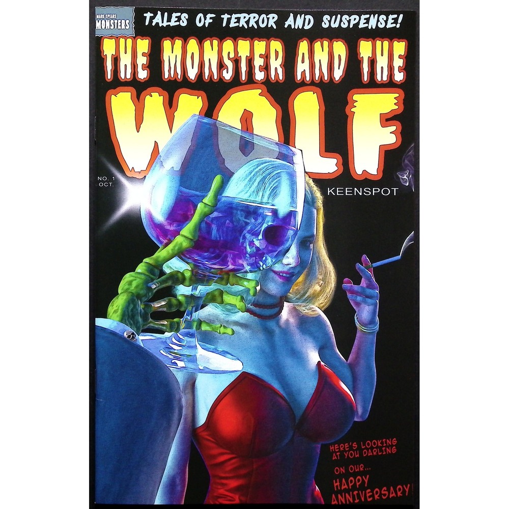 KeenSpot Comic Book #1 The Monster and the Wolf Mark Spears Cover A18